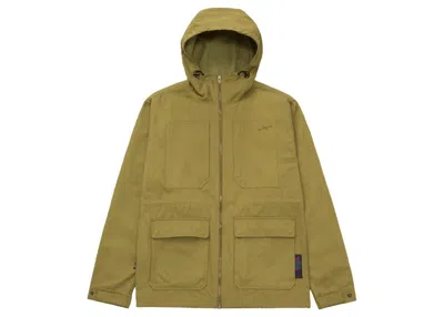 Pre-owned 100 Thieves Men's  Waxed Jacket In Olive In Green