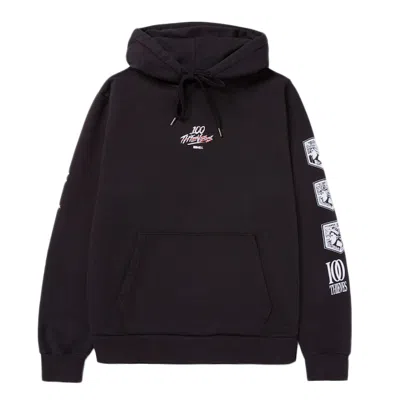 Pre-owned 100 Thieves Men's  X Attack On Titan First Titan Hoodie In Black