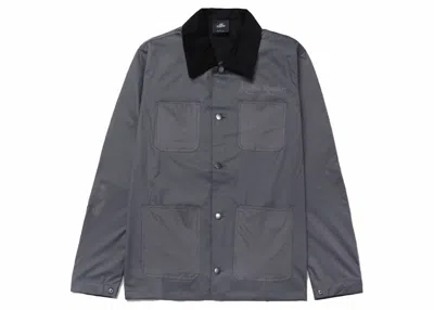 Pre-owned 100 Thieves Men's  X Jujutsu Kaisen Chore Coat In Black