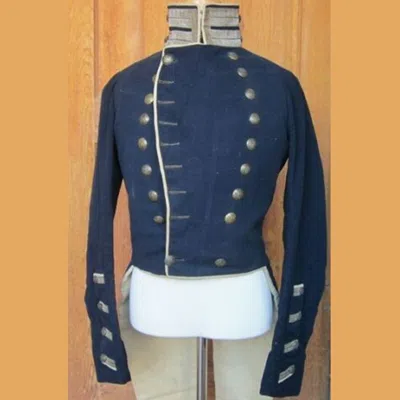 Pre-owned 100% War Era Circa 1832-1845, Infantry Field Grade Officers Coat In Blue