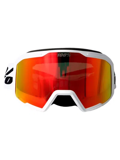 100% White Polycarbonate Sunglasses