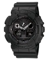 G-SHOCK MEN'S BLACK RESIN WATCH, 55MM