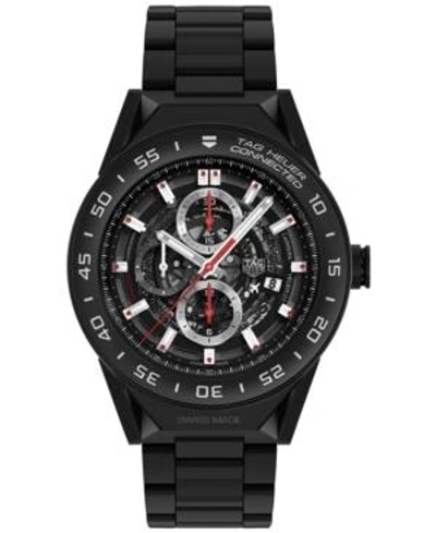 Tag Heuer Modular Connected 2.0 Men's Swiss Black Ceramic Bracelet Smart Watch 45mm