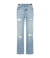 ADAPTATION HIGH-RISE CROPPED JEANS,P000000000005714917