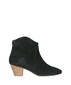 ISABEL MARANT DICKER SUEDE BOOTS,8963850