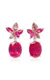 ANABELA CHAN EXCLUSIVE RUBY LILY EARRINGS,624992