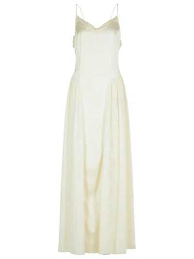 1001 'lace' White Polyester Dress