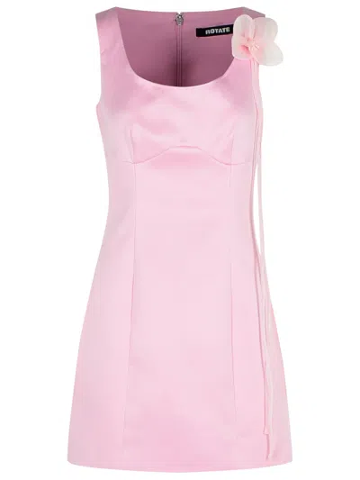 1001 Pink Polyester Dress