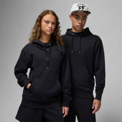 Jordan Men's  Flight Fleece Pullover Hoodie In Black