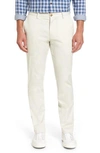 Vineyard Vines Breaker Flat Front Straight Leg Stretch Cotton Pants In Stone
