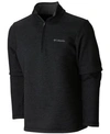 Columbia Klamath Range Half Zip Fleece In Black In Black