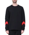 GIVENCHY COTTON AND CASHMERE BLEND SWEATSHIRT,17W7239640 001