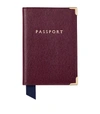ASPINAL OF LONDON Saffiano Leather Passport Cover