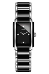 RADO INTEGRAL DIAMONDS BRACELET WATCH, 22MM X 33MM,R20613712