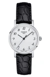 TISSOT EVERYTIME LEATHER STRAP WATCH, 30MM,T1092101603200