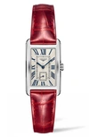 Longines Dolce Vita Watch, 23mm X 37mm In Red