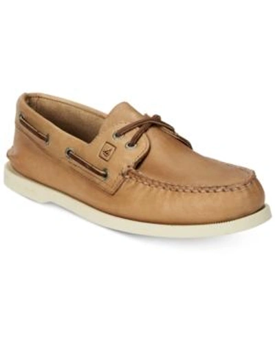 Sperry Men's Authentic Original A/o Boat Shoe In Oatmeal
