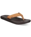 REEF MEN'S CONTOURED CUSHION FLIP FLOPS MEN'S SHOES