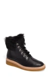 BOTKIER WINTER GENUINE RABBIT FUR TRIM BOOT,BF0501