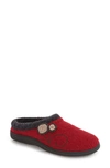 Acorn Dara Wool Blend Slipper In Currant Button Wool