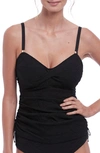 FANTASIE OTTAWA UNDERWIRE TWIST FRONT TANKINI TOP,FS6356