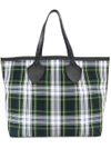 BURBERRY GIANT REVERSIBLE TOTE IN TARTAN COTTON,406961112461360