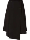 MARC BY MARC JACOBS 'Junko' Asymmetric Pleated Skirt,M4003267