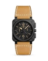 BELL & ROSS BR 03-94 HERITAGE CERAMIC CHRONOGRAPH, 42MM,BR03-94-HER