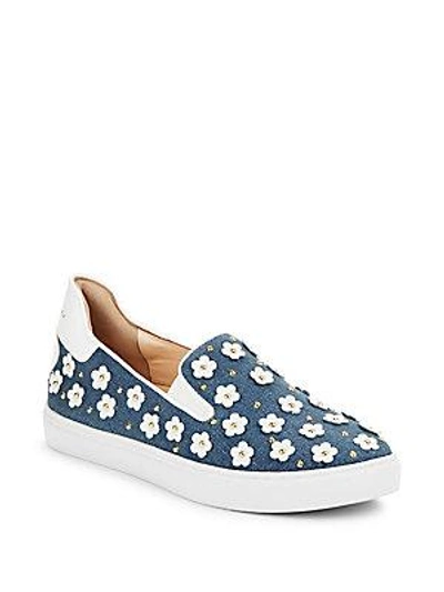 Isa Tapia Taylor Floral-accented Trainers In Nocolor
