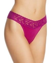 HANKY PANKY COTTON WITH A CONSCIENCE ORIGINAL-RISE THONG,891801