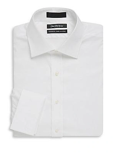 Saks Fifth Avenue Men's Classic Fit Dress Shirt In White