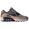 Nike Men's Air Max 90 Premium Running Shoes, Grey In Grey