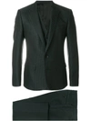 DOLCE & GABBANA patterned three piece suit,GK02MTFJM1J12464162