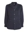 100hands Cashmere Single-breasted Jacket In Blue
