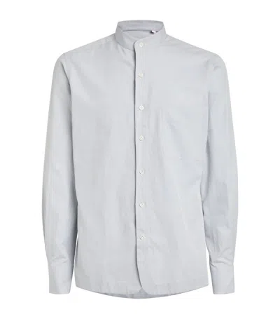 100hands Cotton Long-sleeve Shirt In Blue