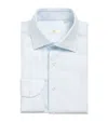 100hands Cotton Fine Twill Shirt In Blue