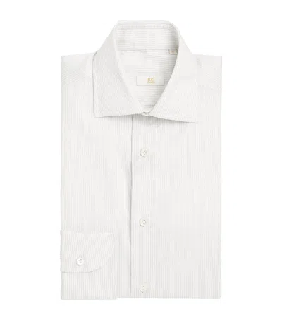 100hands Cotton Stripe Shirt In White