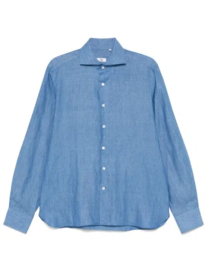 100hands Linen Shirt In 102 Blue