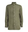 100hands Linen Shirt In Green