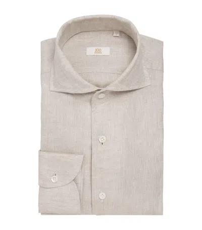 100hands Linen Shirt In Neutral