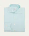100hands Men's Limited Edition Cotton And Linen Sport Shirt