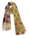 100x200 Women's Stool  Ekat_40140055_5000 Cotton In Multicolor