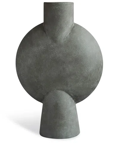 101 Copenhagen Bubl Sphere Hex Vase In Grau