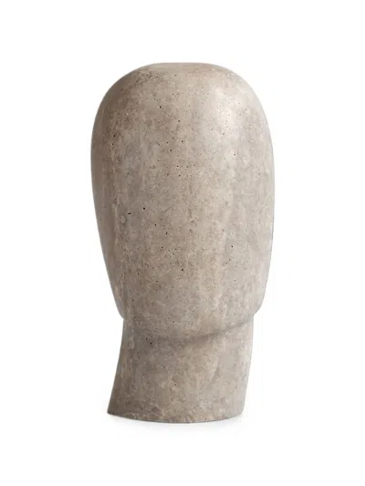 101 Copenhagen Carved Mini Head Sculpture In Brown