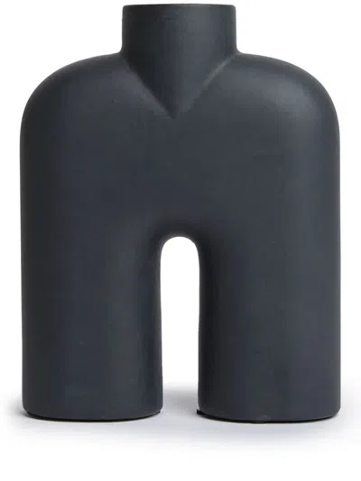 101 Copenhagen Cobra Tall Mini Decorative Vase (230mm) In Black