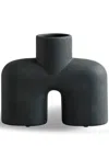 101 Copenhagen Cobra Uno Medium Vase In Schwarz