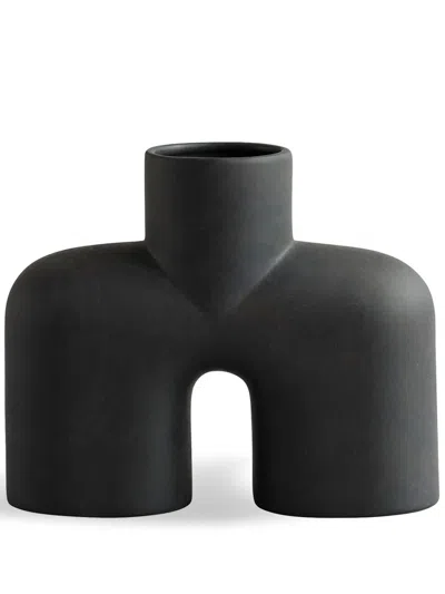 101 Copenhagen Cobra Uno Medium Vase In Schwarz