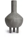 101 Copenhagen Duck Textured-finish Vase (35cm) In Grau