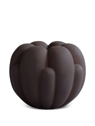 101 Copenhagen Extra Small Bloom Bulbous Vase In Brown