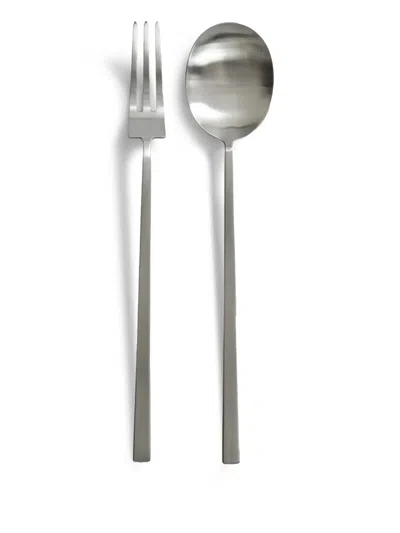101 Copenhagen Kogei Salad Servers In 银色